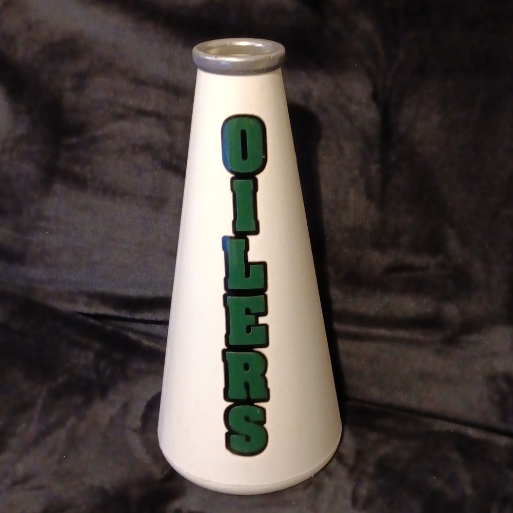 Megaphone, Team Oiler ?Vintage? Barn find from Texas .